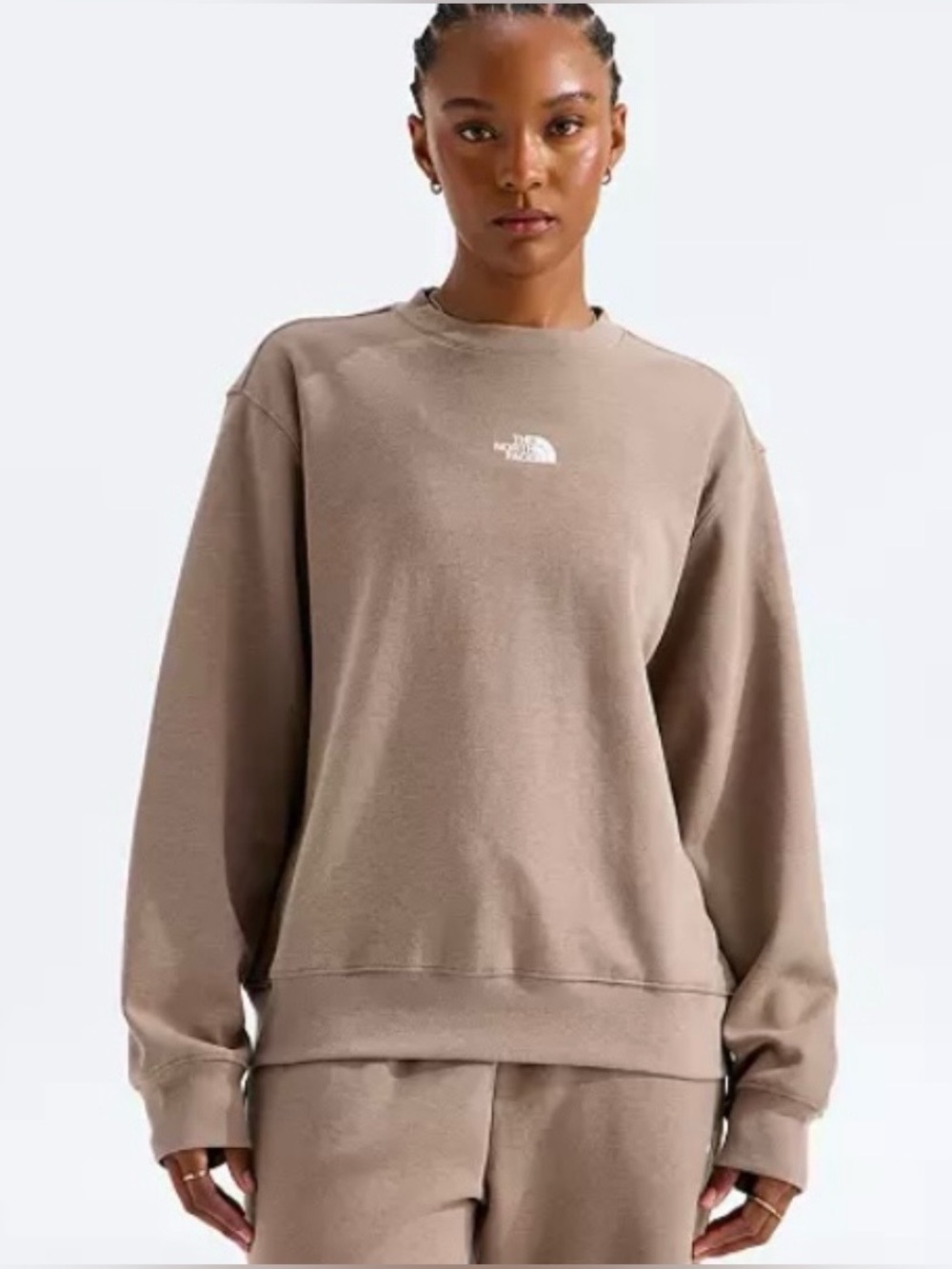 The North Face Women’s Double Knit Crewneck Sweatshirt ~ Medium ~ Relaxed Fit